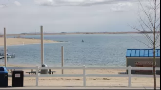 The swim beach at Aurora Reservoir is now open for Independence Day following a drop in E. Coli levels.