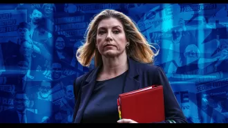Penny Mordaunt unexpectedly loses her seat in the election.