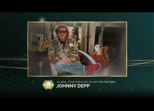 Johnny Depp reflects on his career and wins a major award.