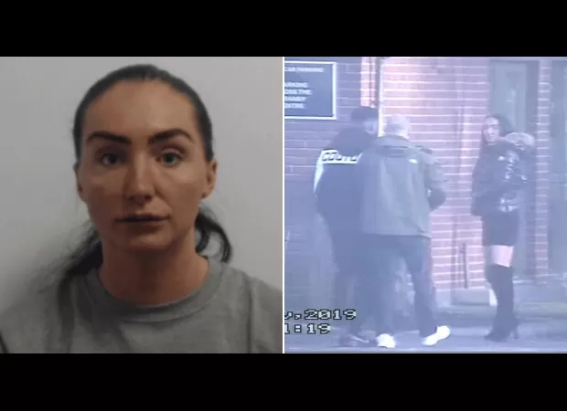 A prison guard married an inmate and together they ran a drug operation.