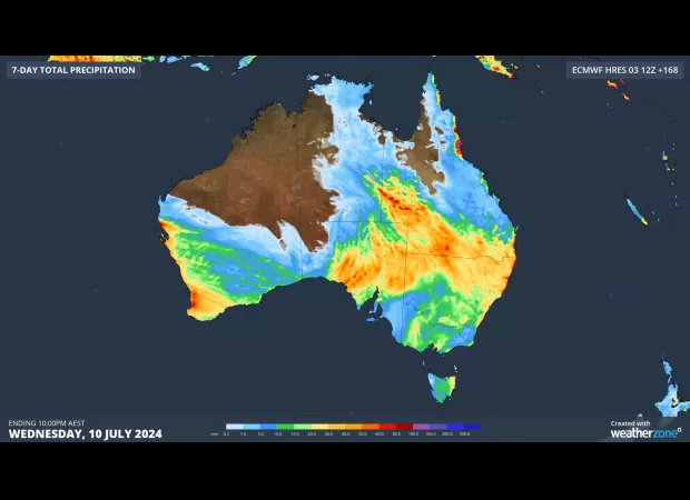 Several states prepare for upcoming season of rain expected in the next few days.
