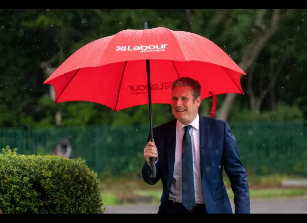 The General Election victory parade in London will be literally rained on due to the weather.