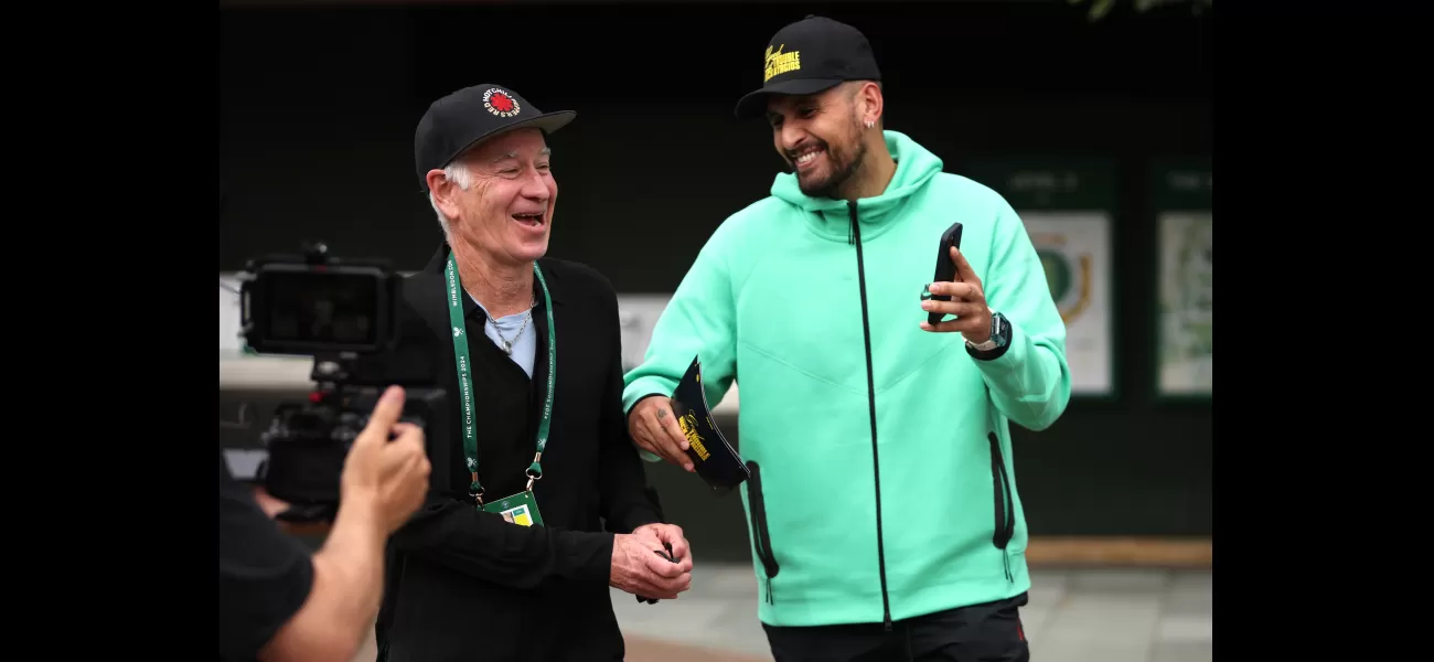 Kyrgios praises Wimbledon player for cleverly taunting opponent during intense match.