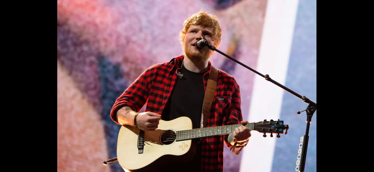 Ed Sheeran extends tour, now lasting three years.