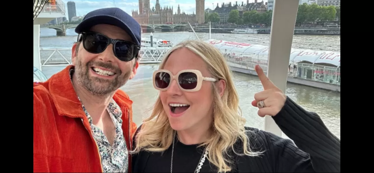 David Tennant and his wife Georgia were praised for their clever reference to Doctor Who in response to Rishi Sunak's defeat.