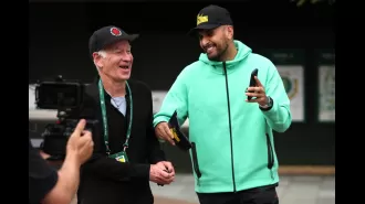 Kyrgios praises Wimbledon player for cleverly taunting opponent during intense match.