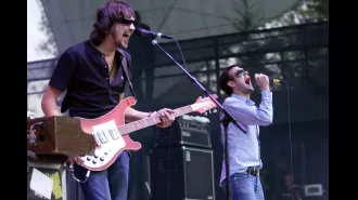 A rock band from the 2000s announces they are happy to move forward after removing their controversial lead singer.