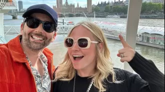 David Tennant and his wife Georgia were praised for their clever reference to Doctor Who in response to Rishi Sunak's defeat.