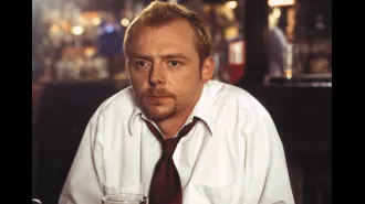 Simon Pegg would be angry if his popular zombie movie from the 2000s was ever remade.