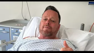 Bargain Hunt TV personality healing from heart attack moments before shooting.