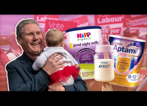 Call for action on baby formula scandal by Labour and Keir Starmer.