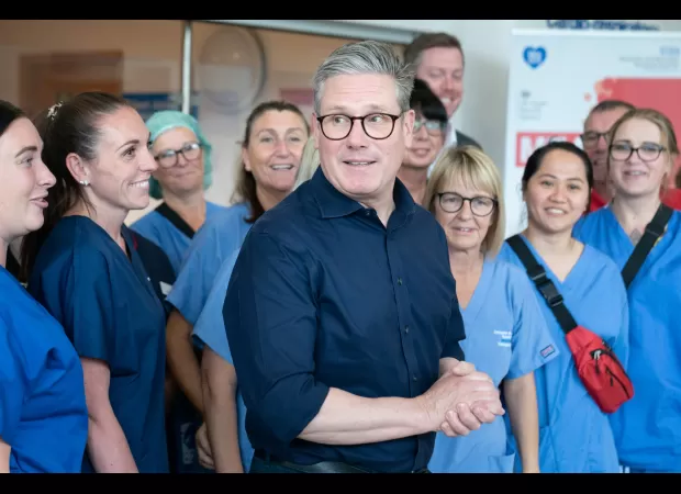 How did Labour achieve a major victory on the NHS' birthday?