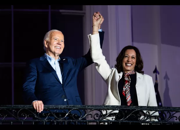 Biden claims to be the first black woman serving in the White House, despite ongoing gaffes following the debate.