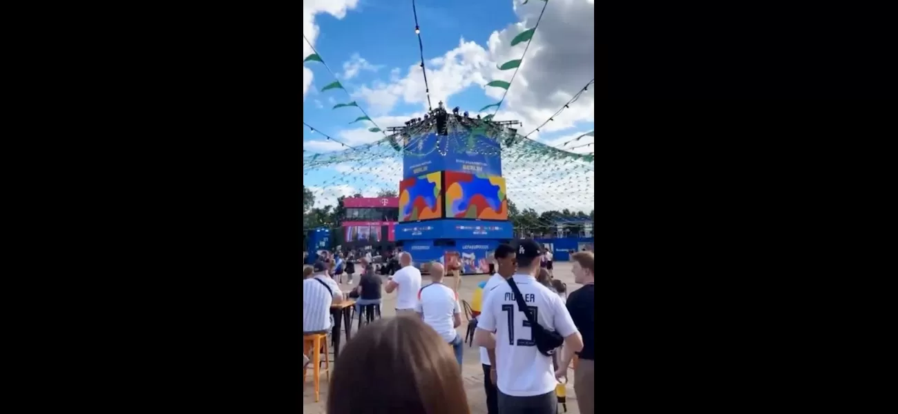 UK soccer fan travels to Germany for same cost as attending fan zone in England.