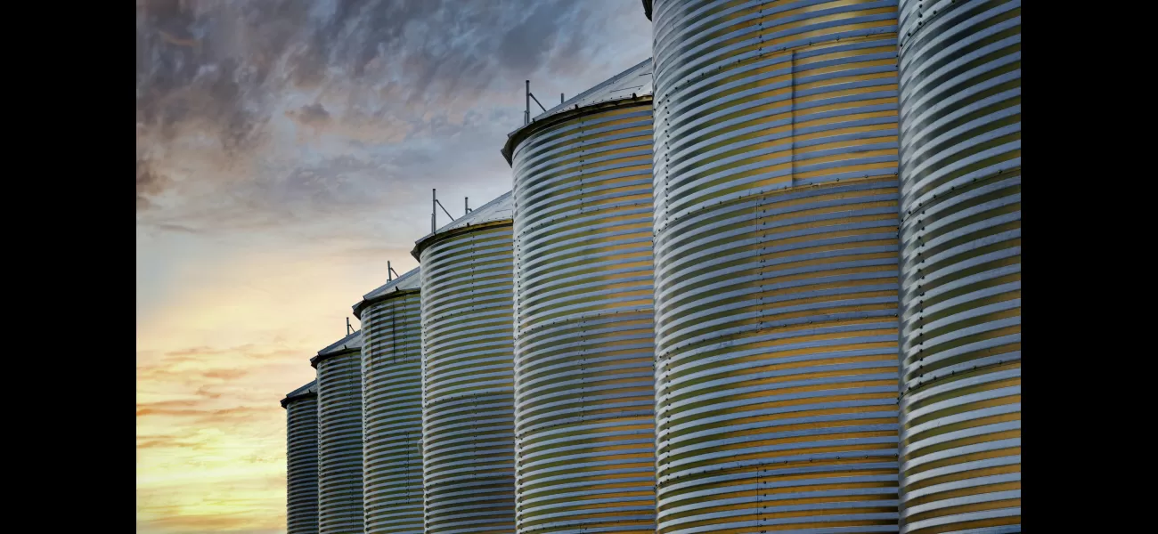 A man was killed when he became stuck inside a silo in South Australia.