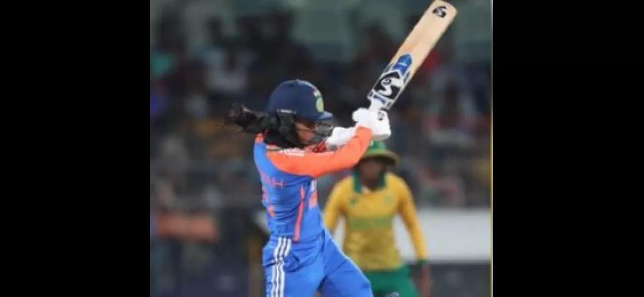 India Women lose to South Africa by 12 runs despite a strong performance from Jemimah, who scored an unbeaten fifty in the 1st T20I.