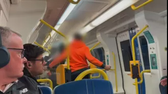Three men will no longer be allowed to use public transportation in South Africa following a fight.