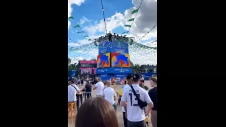 UK soccer fan travels to Germany for same cost as attending fan zone in England.