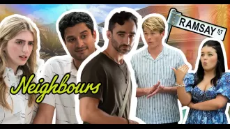 Logan's secret is revealed and an old love is rekindled on Neighbours.