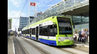 You can still ride a London tram despite their near disappearance.