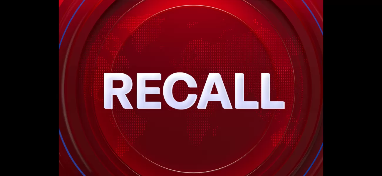 A widely used blender is being recalled due to concerns it may ignite.