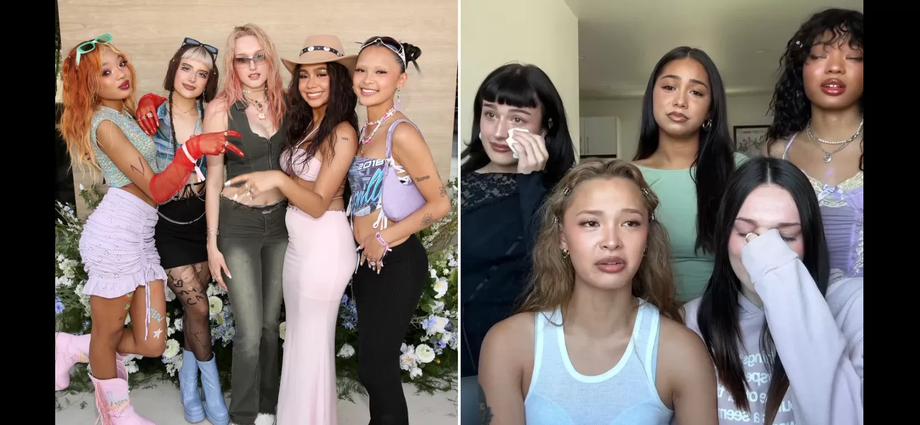 Upset supporters demand answers after emotional video reveals pop group's split.