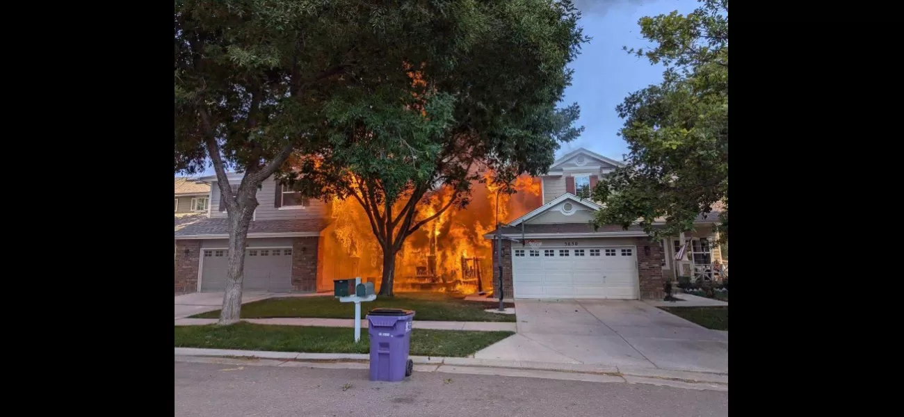 Two families in Denver forced to leave homes due to fires in Marston neighborhood.