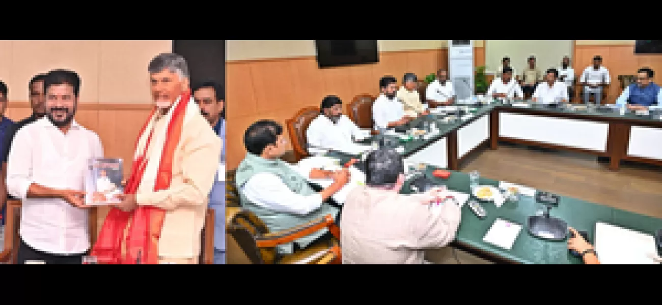 Andhra and Telangana CMs meet in Hyderabad to resolve remaining issues related to bifurcation.