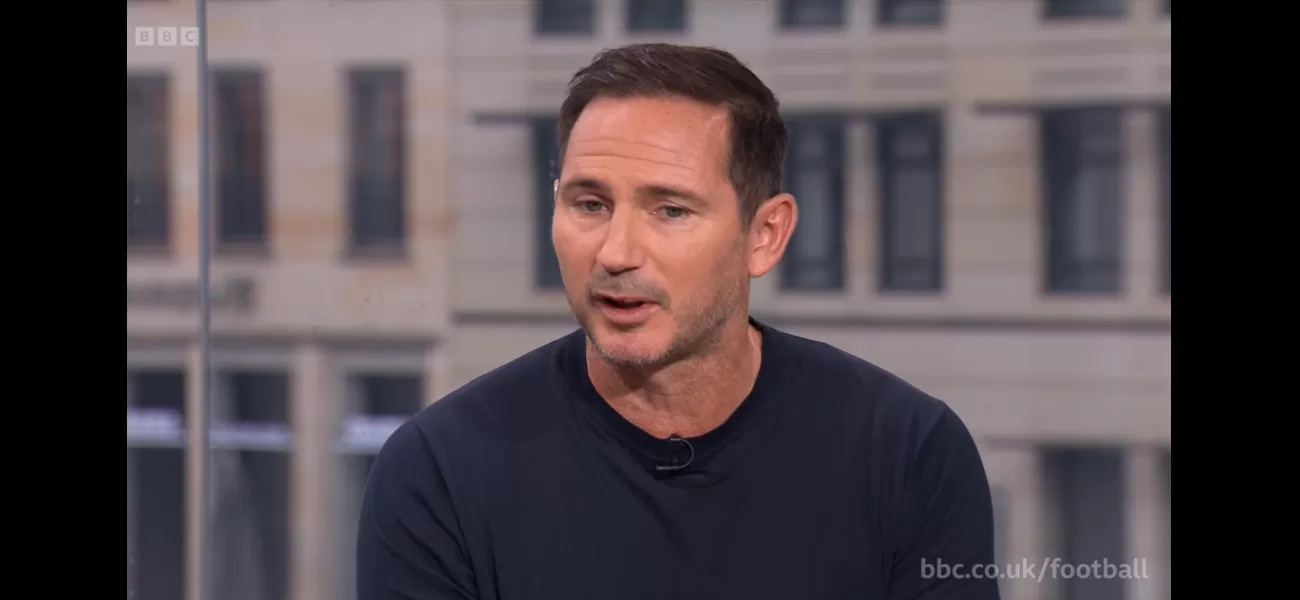 Lampard picks England sub to start Euro 2024 semi-final.
