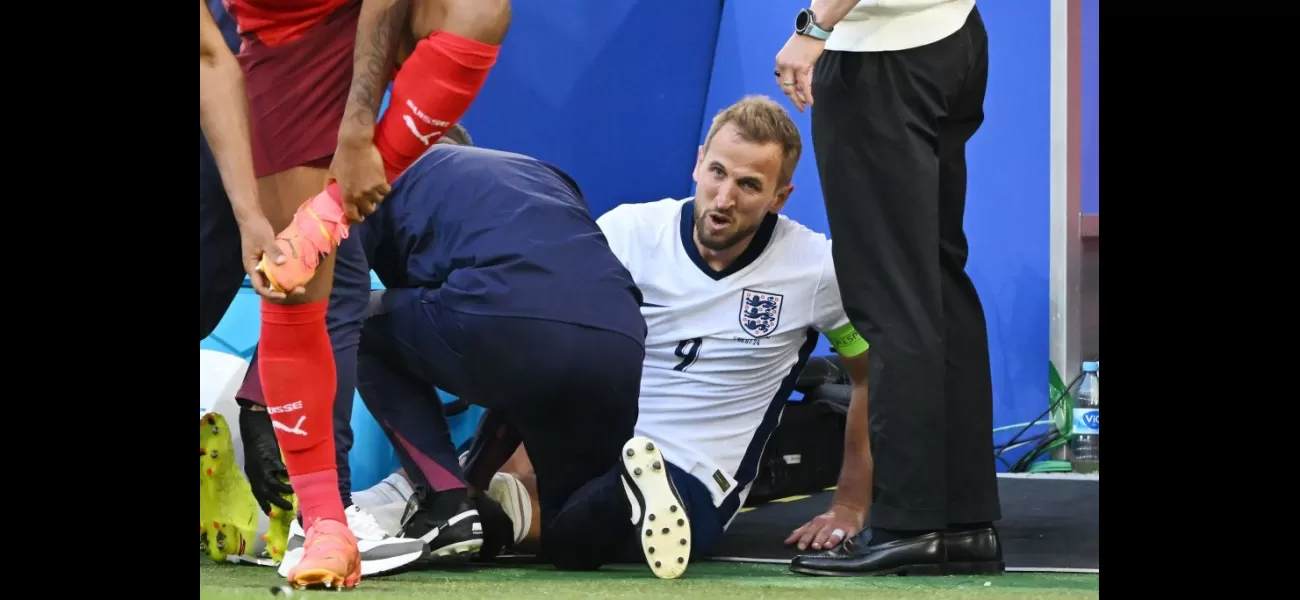 Kane updates on injury after collision with Southgate in Euro 2024 win.