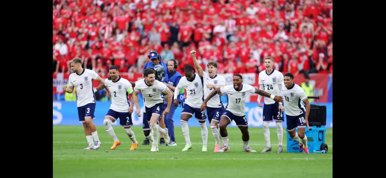 England gets high ratings as they defeat Switzerland in a penalty shootout to advance to the semi-finals of Euro 2024.