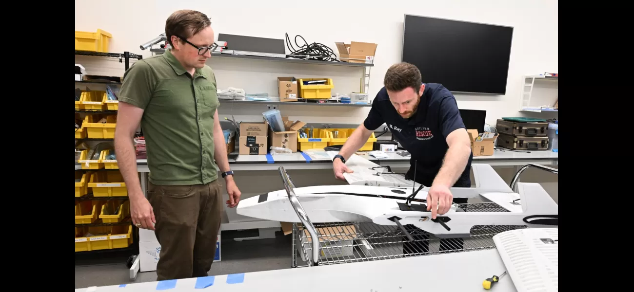 CU Boulder and Boulder Emergency Squad are studying the effectiveness of using drones with AI technology for search and rescue operations.