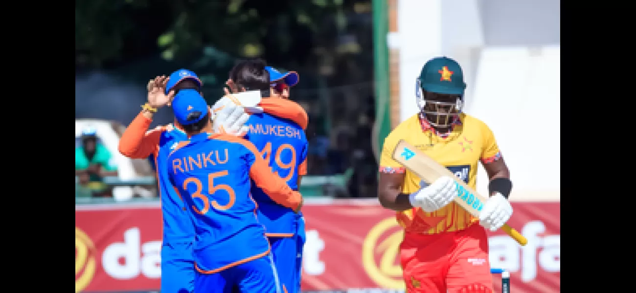 India restrict Zimbabwe to a low total of 115/9 in the first T20I, with Bishnoi and Washington standing out.
