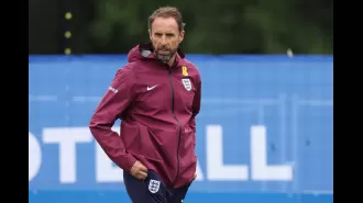 Pre-game preparations for England and Switzerland ahead of their quarter-final match in Euro 2024.