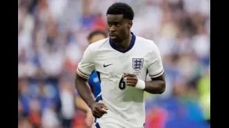 Why isn't Marc Guehi on the field for Euro 2024 against Switzerland?