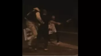A driver was hurt in a reported case of road rage on a street in Adelaide.