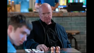 Phil Mitchell's overwhelming anger causes him to distance himself from all members of his family in EastEnders.