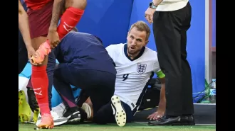 Kane updates on injury after collision with Southgate in Euro 2024 win.