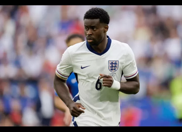 Why isn't Marc Guehi on the field for Euro 2024 against Switzerland?