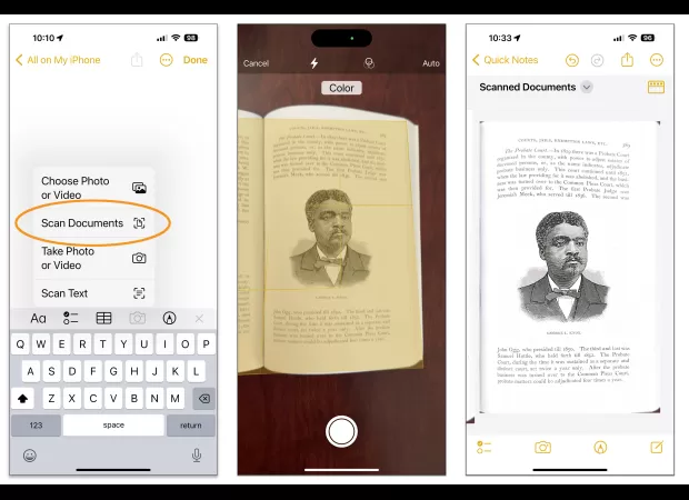 Using your phone to trace your family history