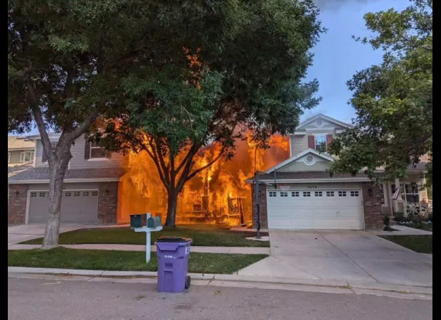 Two families in Denver forced to leave homes due to fires in Marston neighborhood.