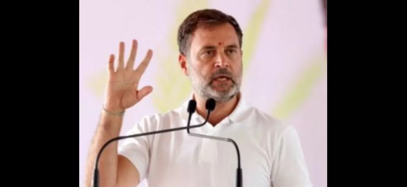 Rahul Gandhi claims that the INDIA bloc's victory in Ayodhya over the BJP marks the defeat of the Ram temple movement.