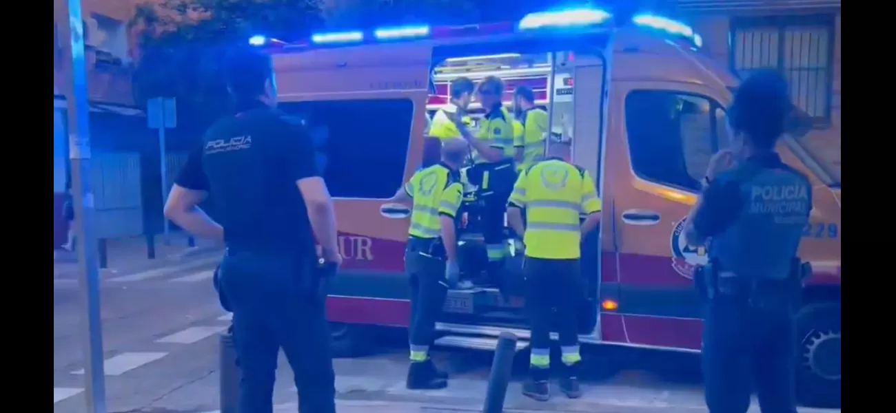 Authorities search for suspect who lit three individuals ablaze in public.