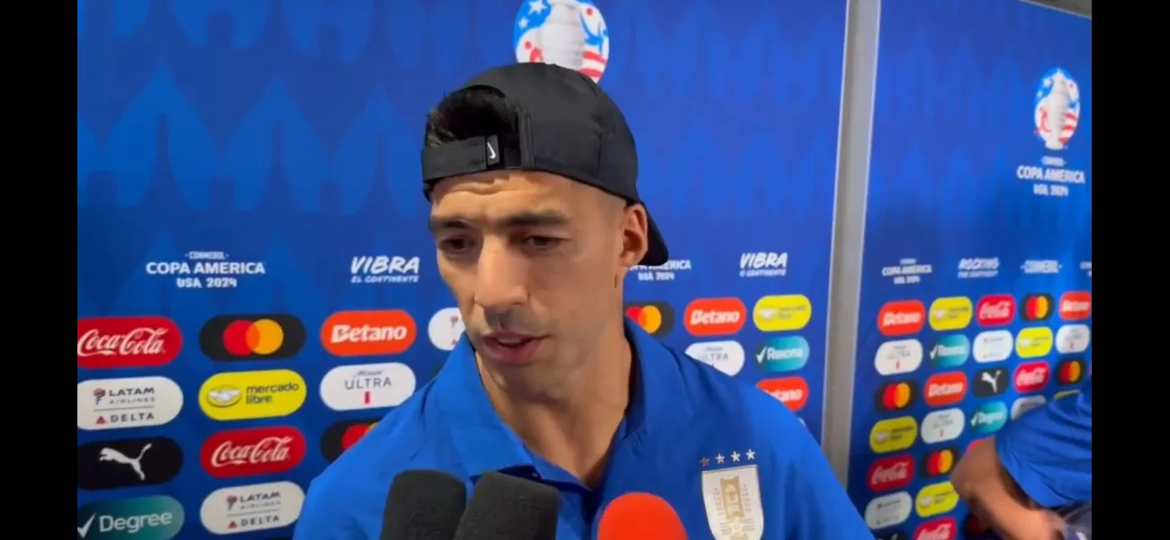Suarez criticizes former Man United player following Uruguay's victory over Brazil in Copa America.