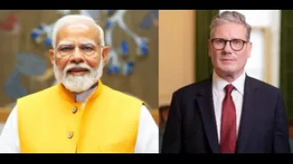 Modi and Starmer agree to work on a trade deal.