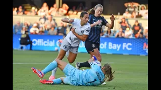 Bay FC ends first half with a 3-0 defeat against Washington Spirit.