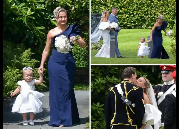 Molly-Mae Hague looks amazing as maid of honour at her sister's wedding in the Lake District.