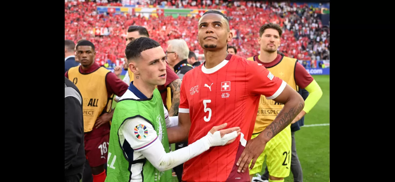 Swiss player Akanji speaks out about penalty miss against England at Euro 2024.