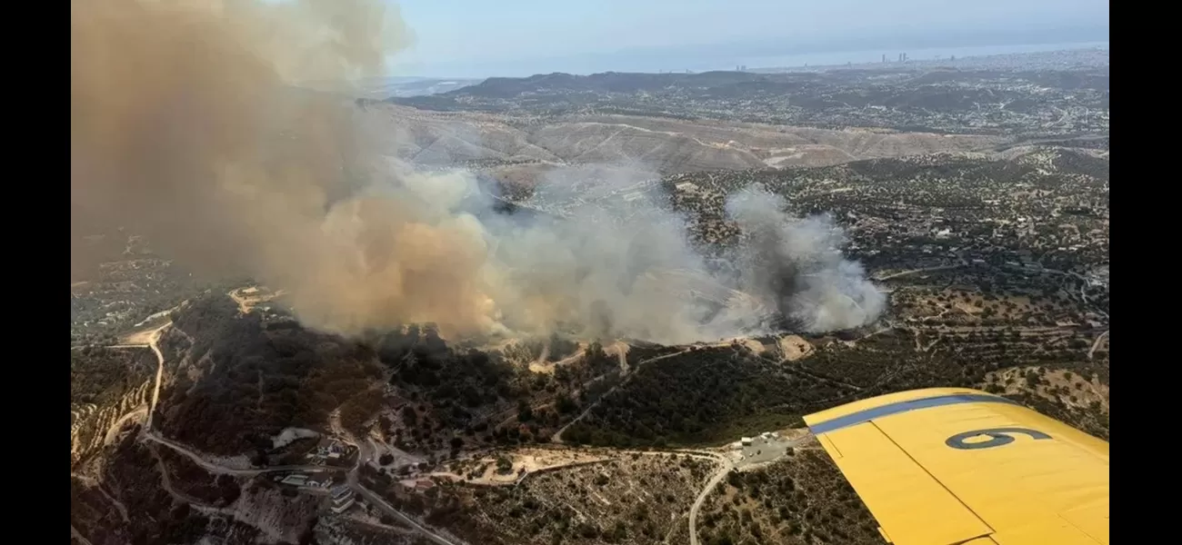 Tips for staying safe while traveling to Cyprus during extreme 40°C temperatures and wildfires.