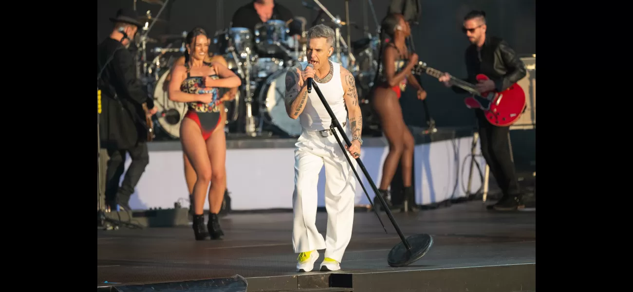 Robbie Williams wows at BST Hyde Park show, unexpected appearance by Danny Dyer.